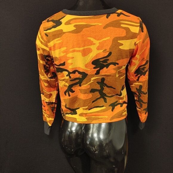 ROTHCO WOMEN'S LONG SLEEVE CROP TOP - Picture 2 of 3